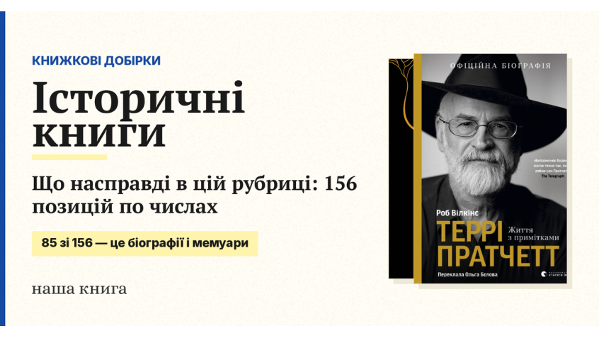 Історичні книги українською: що насправді в цій рубриці